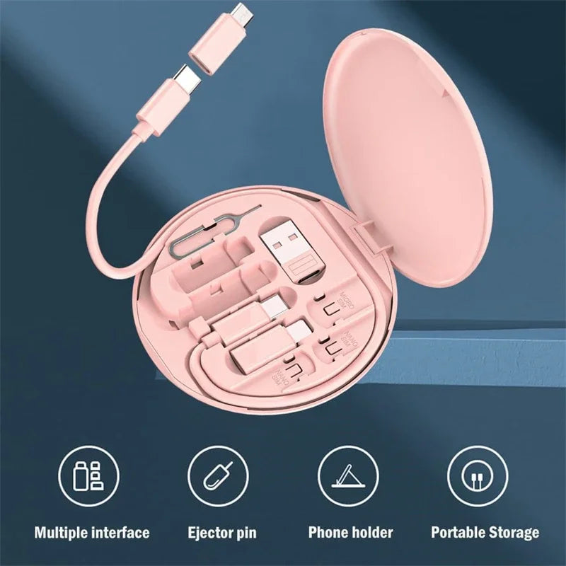 Fast Charging Phone Cable Kit and storage Box