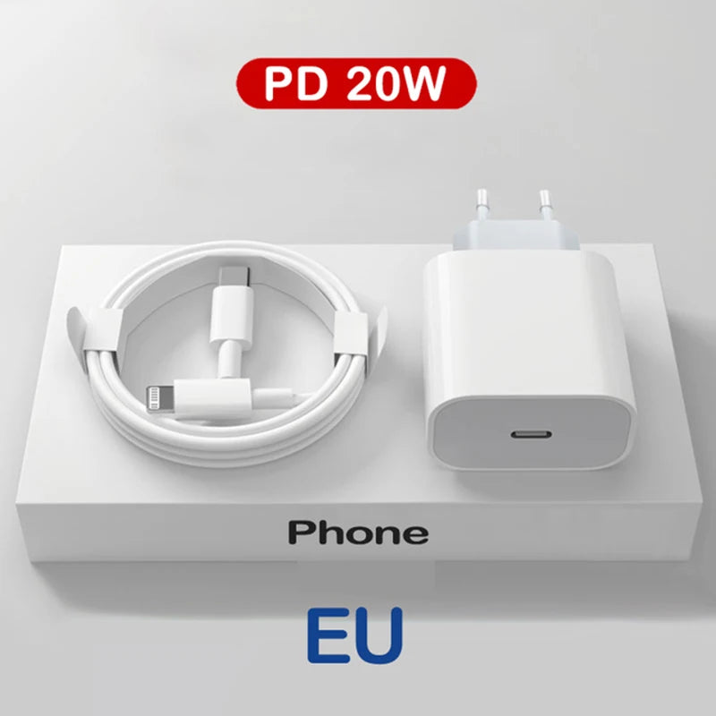 PD Charger 20W Fast Charging USB C Charger