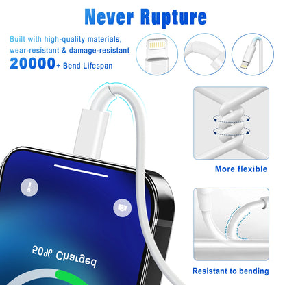 3A USB Cable For iPhone